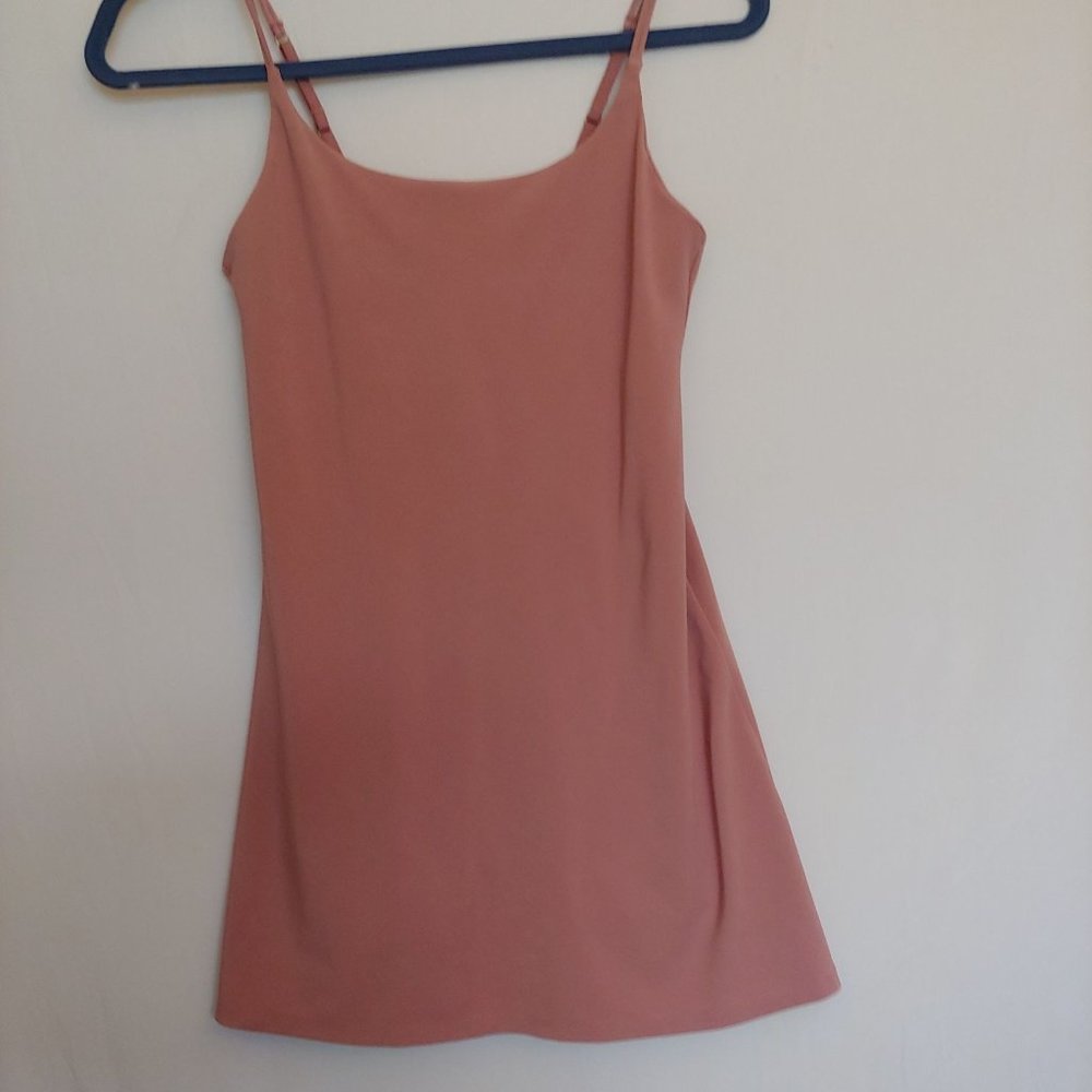Abercrombie & Fitch Blush bodycon shapewear slip dress adjustable straps XXSP